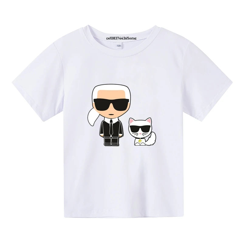 Adel Breathable Short Sleeve Tees Children Top