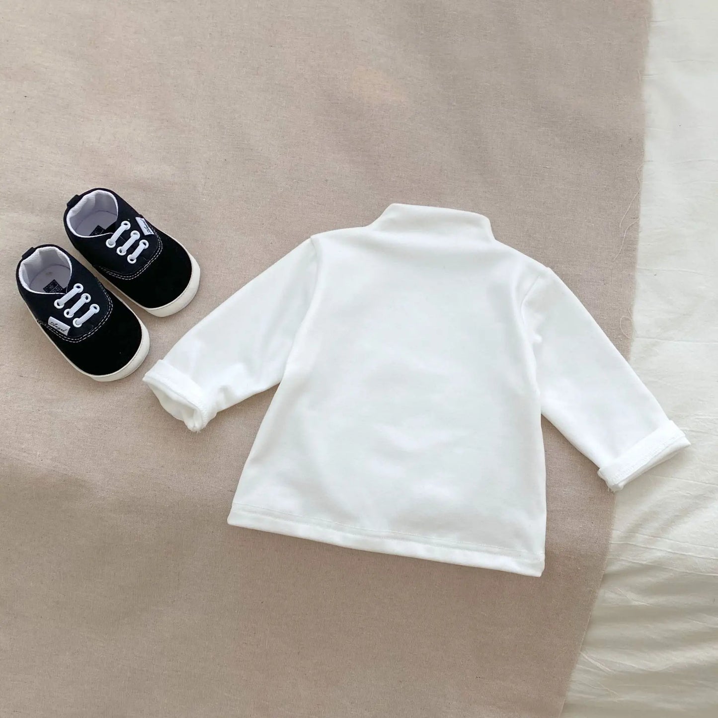 Justin Baby Half High Collar Ski Sweater