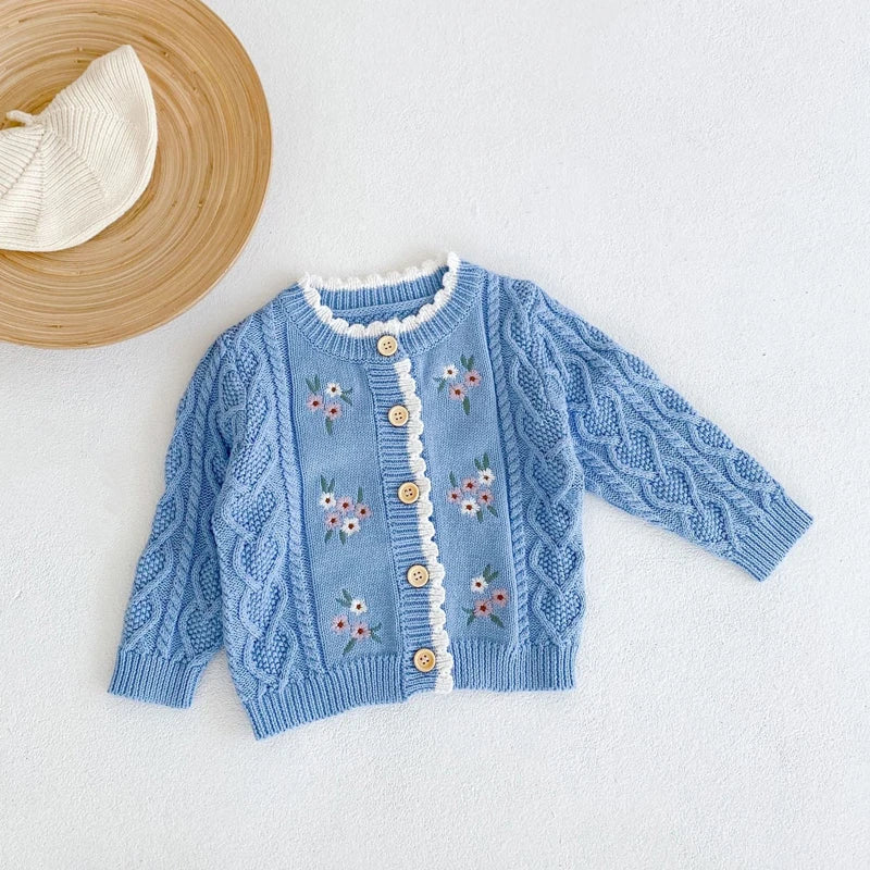 Elias New Clothing Embroidered Sweater