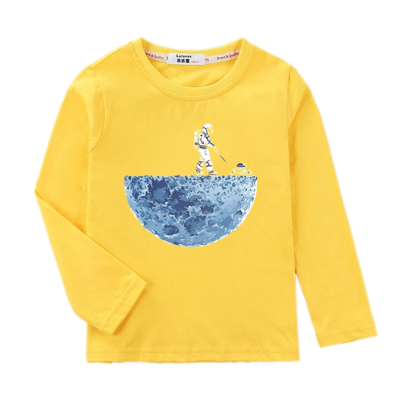 Tommy Long Sleeved Spaceman T-shirt