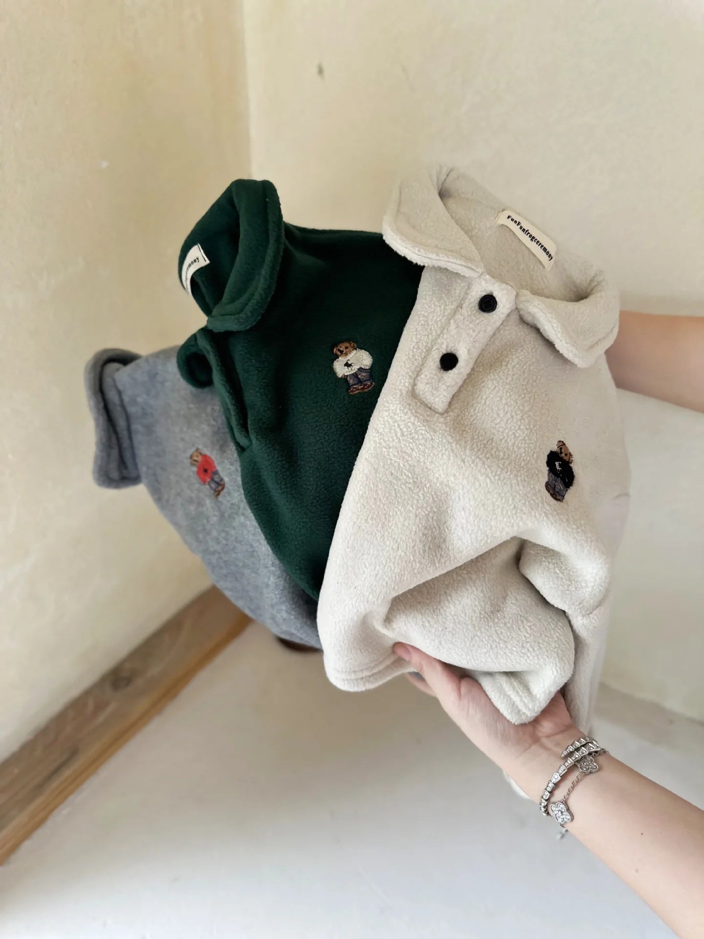 Wester New Baby Warm Fleece Sweater