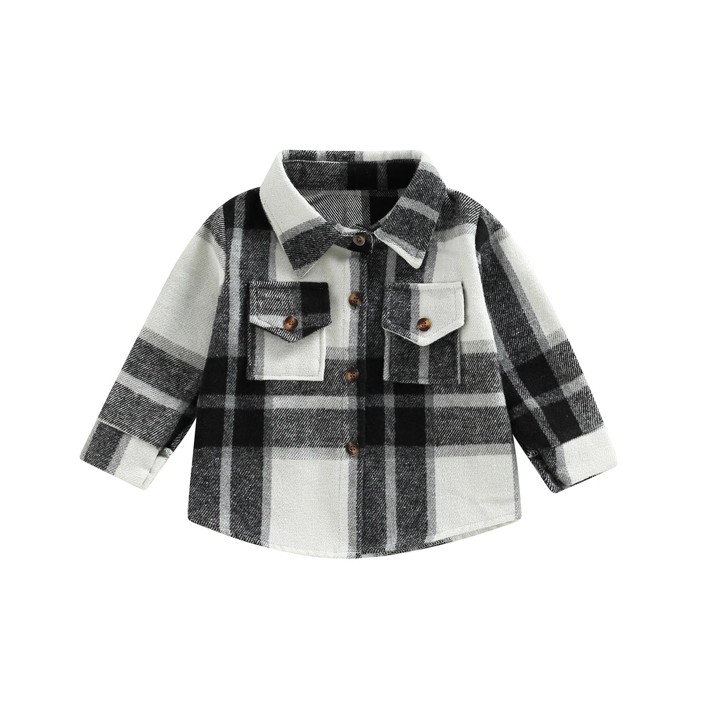 Albert Button Down Kids Long Sleeve Shirt