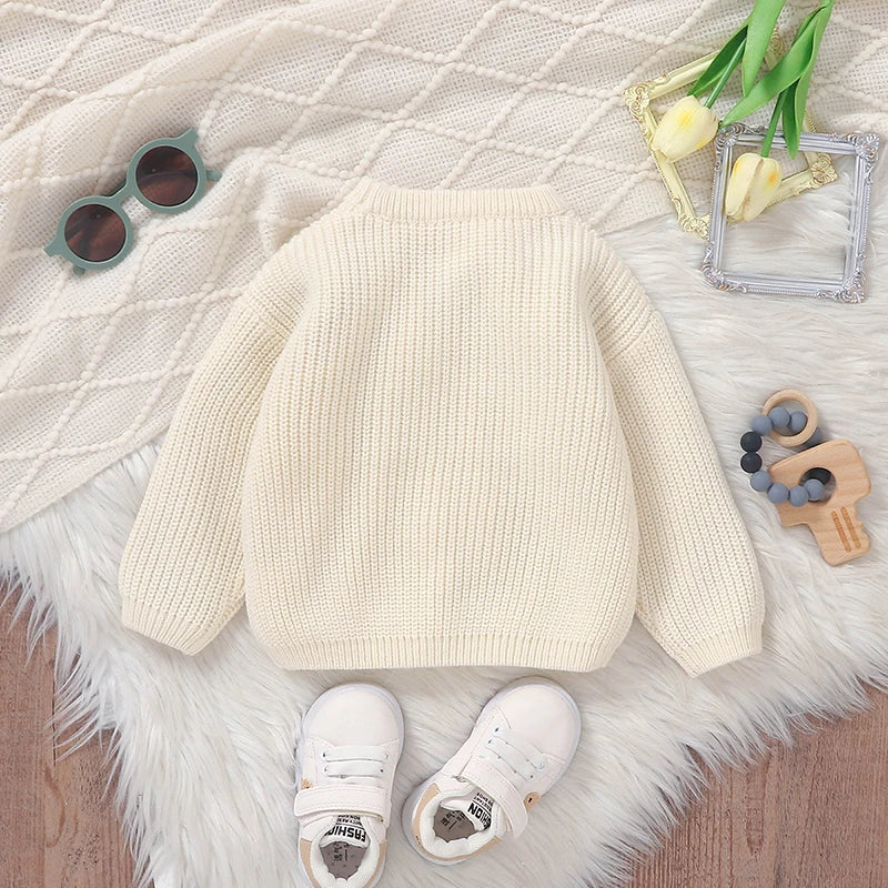 Risto Pullover Long Sleeve Letters Sweater