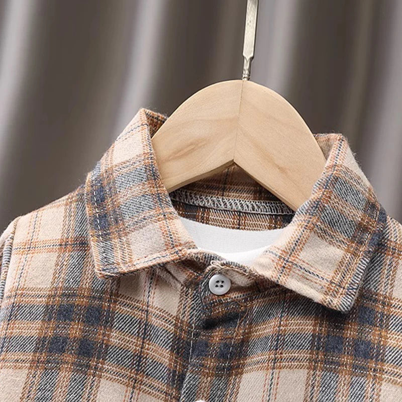 Xavier Clothing Infant Boy Kids Long Sleeves Shirt