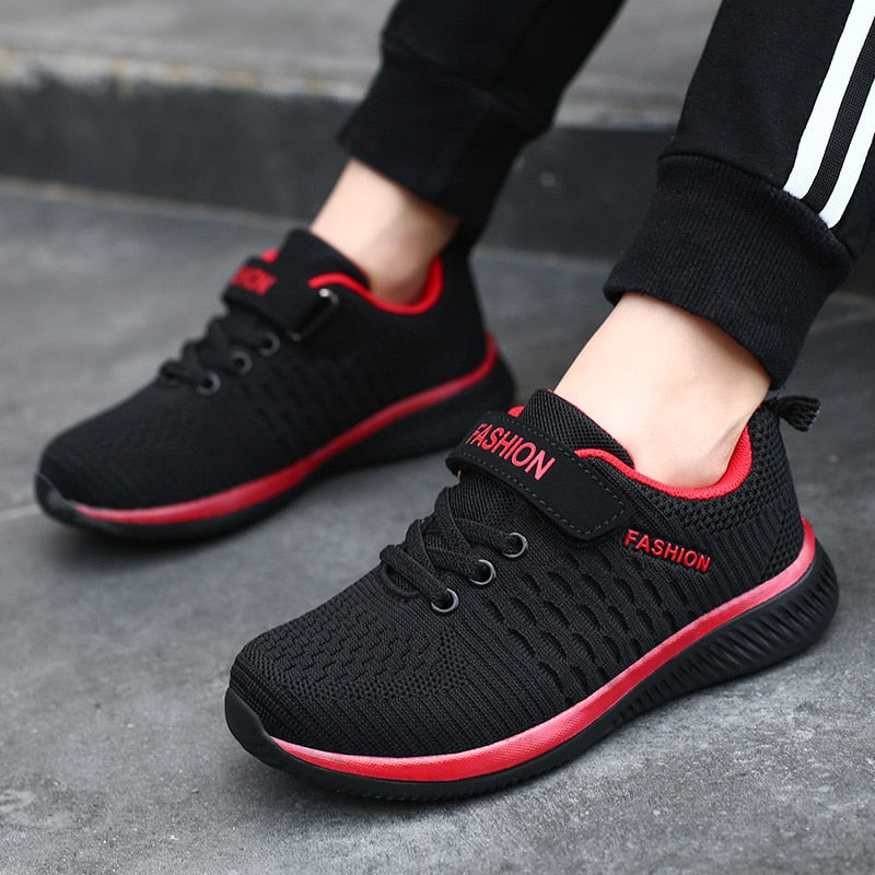 Kids Running Shoes for Boys Sneakers Loop Children Sport Tenis - GuGuTon