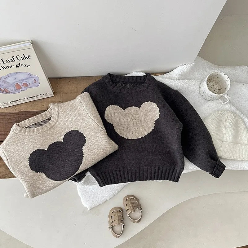 Alex Knitted Cotton Long Sleeved Sweater