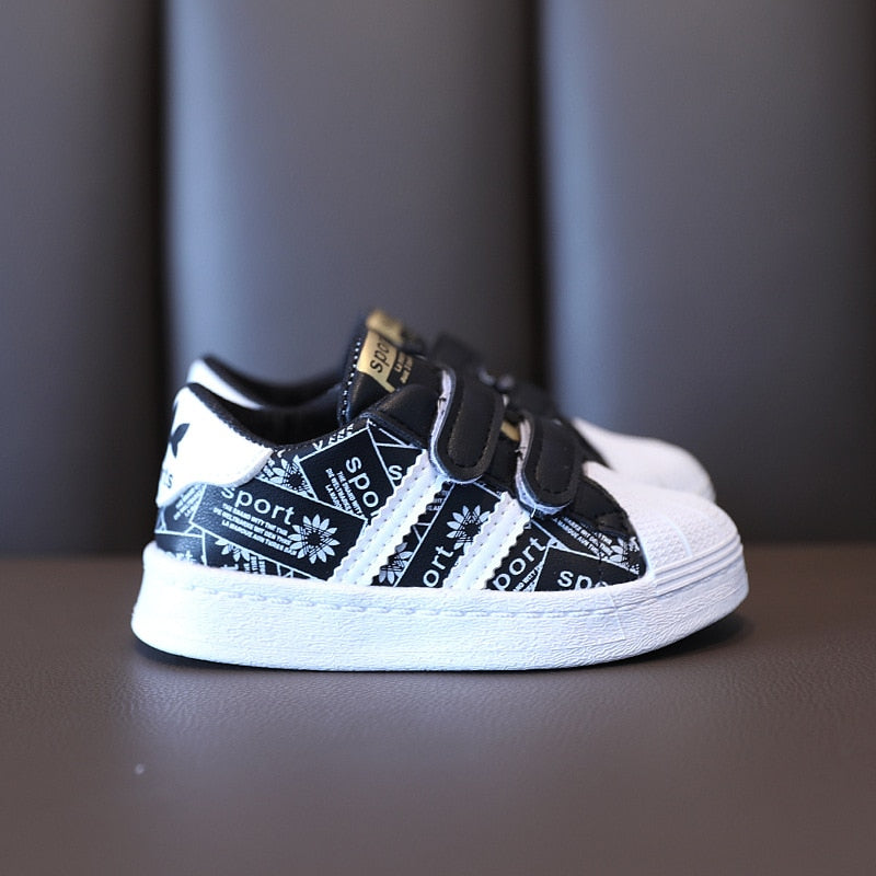 and Boys Anti-slip Bottom Baby Sneaker Casual Flat Shoes