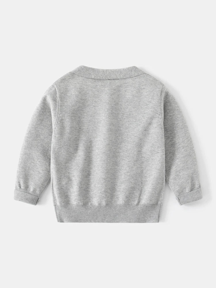 Ronald Solid Color Knitted Sweaters