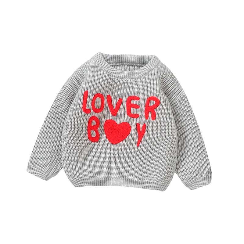 Risto Pullover Long Sleeve Letters Sweater
