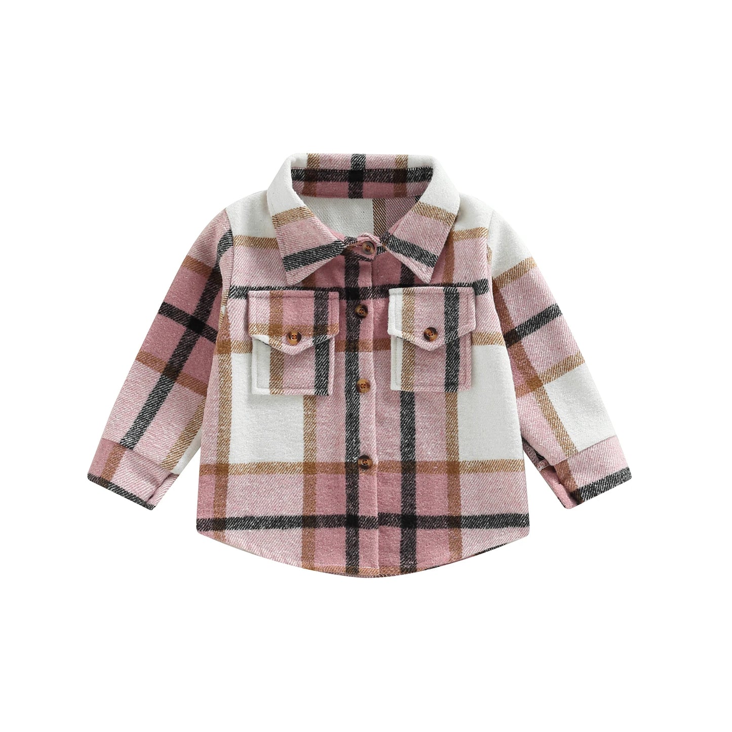 Albert Button Down Kids Long Sleeve Shirt