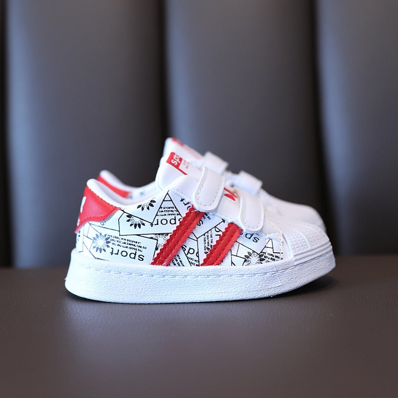 and Boys Anti-slip Bottom Baby Sneaker Casual Flat Shoes