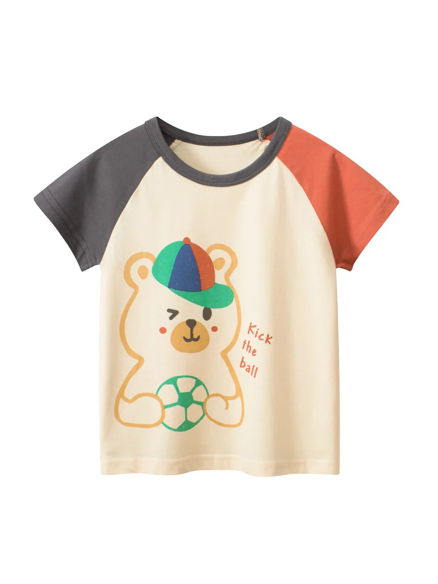 Jareb Short Sleeve Graffiti Print Tees
