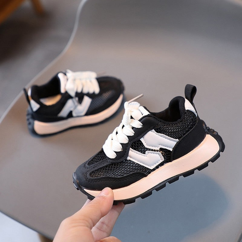Winter New Boys Plush Sneakers For Kids Casual Sports Shoes Baby - GuGuTon