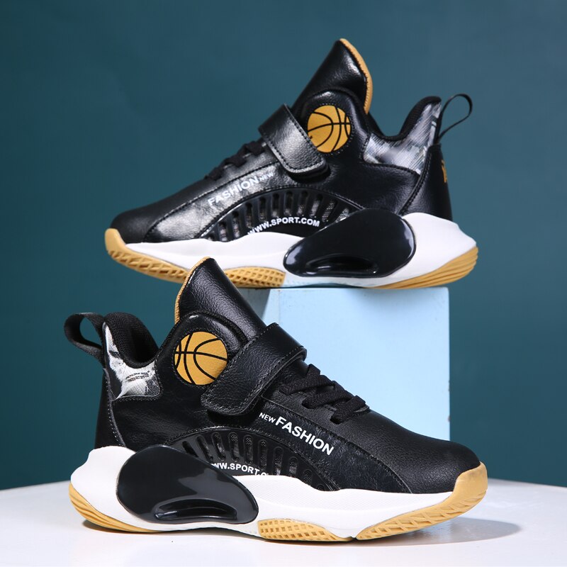 Boys Basketball Sneakers Boys High Quality Running Kids Shoes - GuGuTon