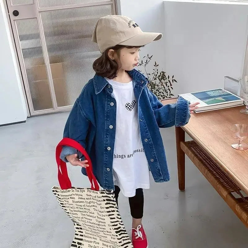 Farina Spring Girls Jacket Long Sleeve Casual