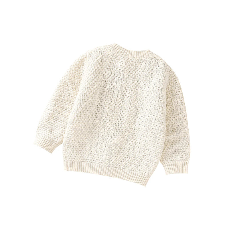 Mauricio O-neck Knit Cotton Sweater