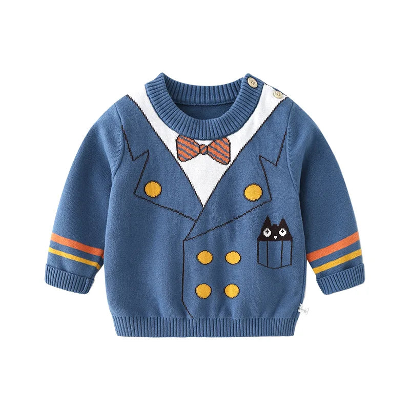 Melendi Toddler Boys Pullover Sweater