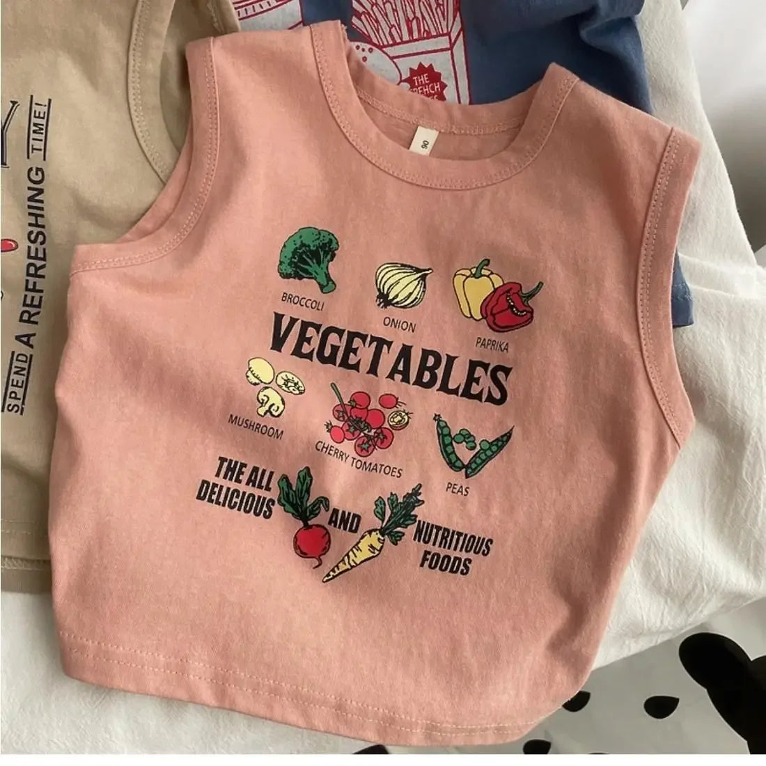 Galvan Children's Pure Cotton Tank Tees
