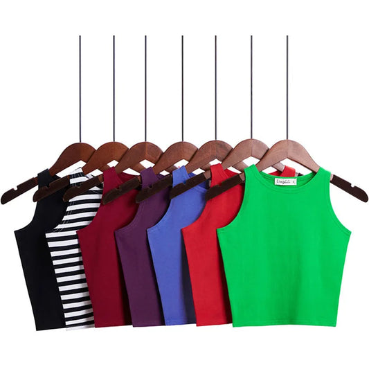 Julia Fashion Women Sexy Cotton Crop Blusas Top Camisole - GuGuTon baby store - Baby Fashion - Toddlers Outfits - Babies Outfits - Toddler Clothes - Kids Clothing - Newborn Clothes - Newborn Wear - Kids Wear - Trending Clothes - Trending Outfits - Fall Fashion - Winter Fashion - Girls Clothes - Boys Clothes - Babies Wear - Kids Accessories - KidsWear - Summer Clothes - Summer Fashion - Summer Trend - Falls Sweaters - Tops - Bottom - Jeans - Blouse - Dresses - Newborn Dresses - Toys