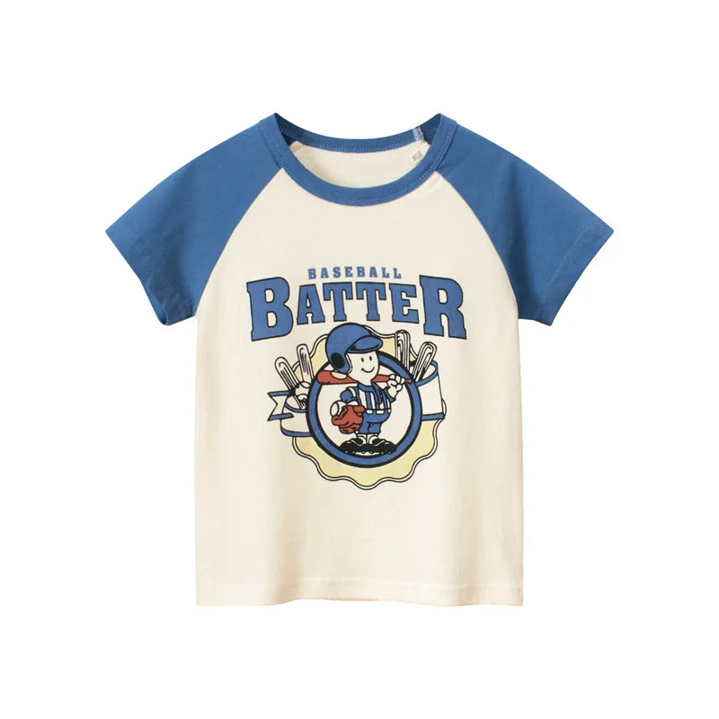Mateo Cotton Short Sleeve Infant Tees
