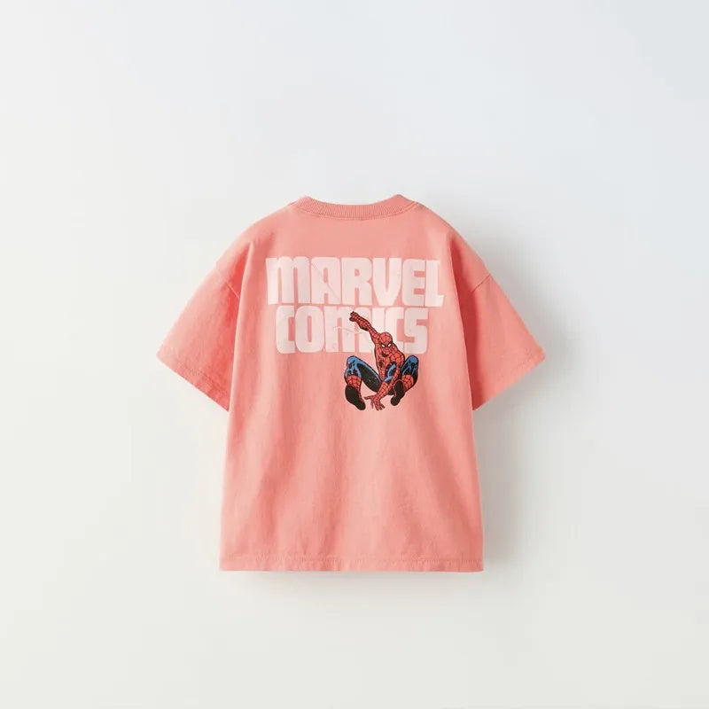 Lucas Loose Fashion Round Neck Short Sleeve Tops