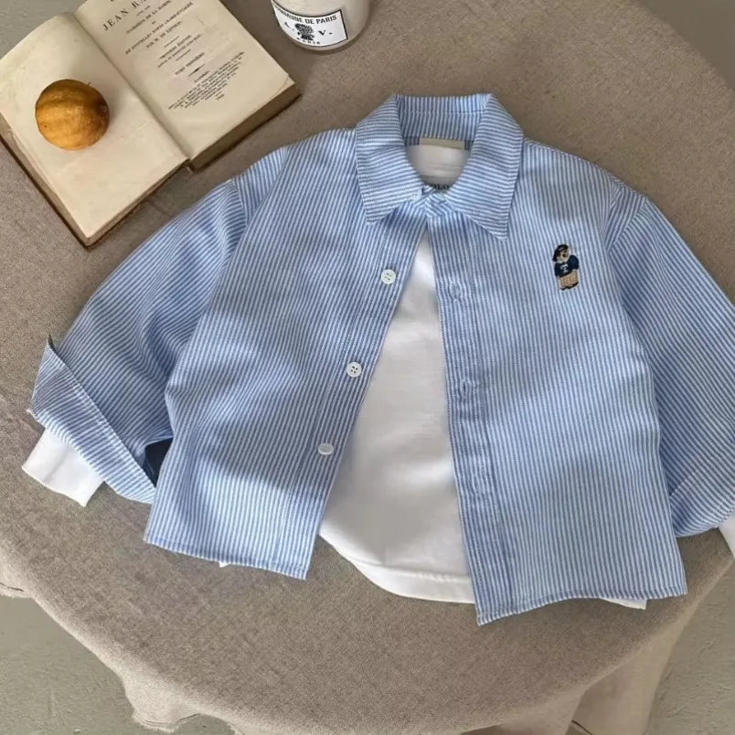 Yael Long Sleeve Korean Style Shirts