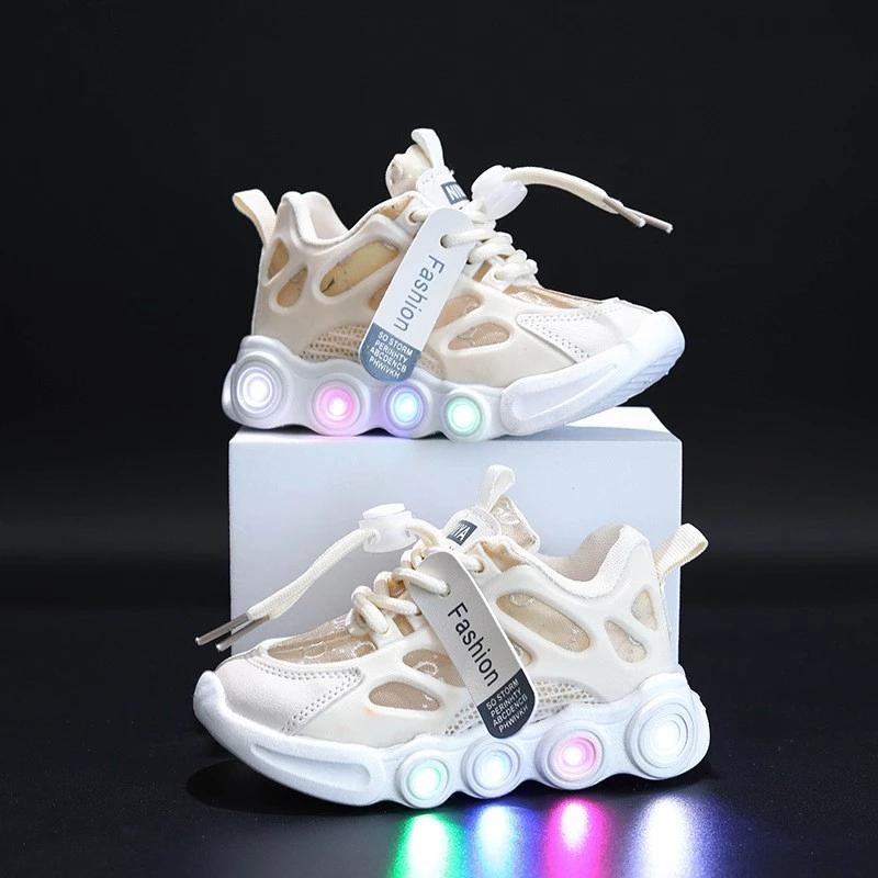Kids Shoes Boys Sneakers Leather Waterproof