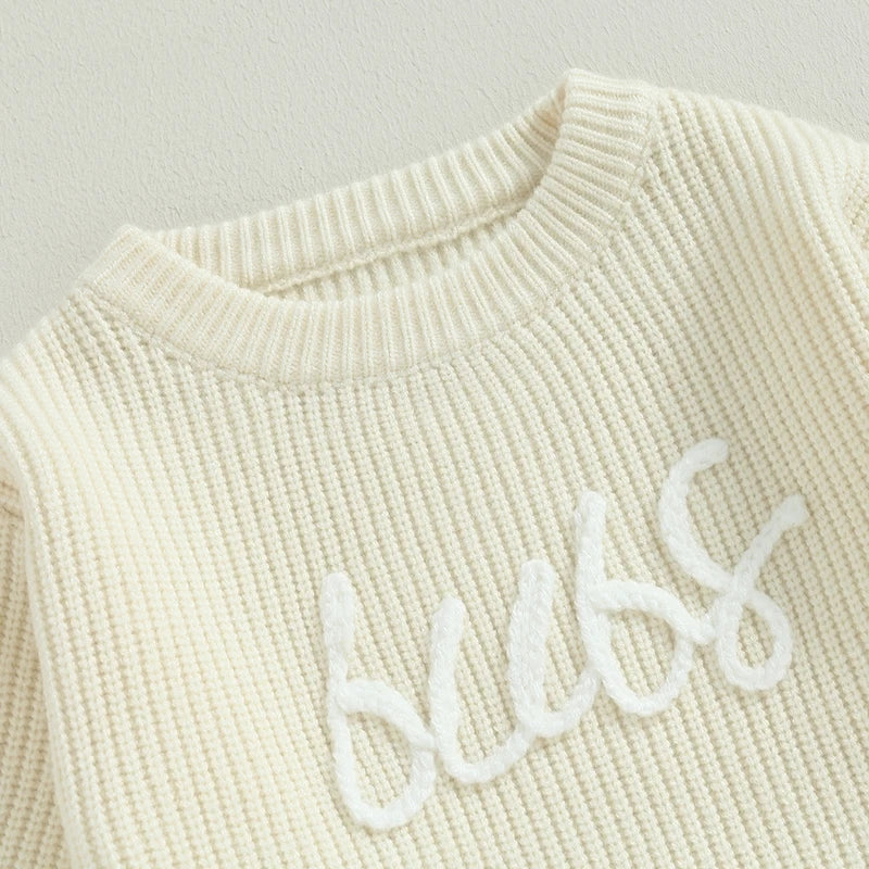 Josh Newborn Long Sleeve Autumn Winter Sweater