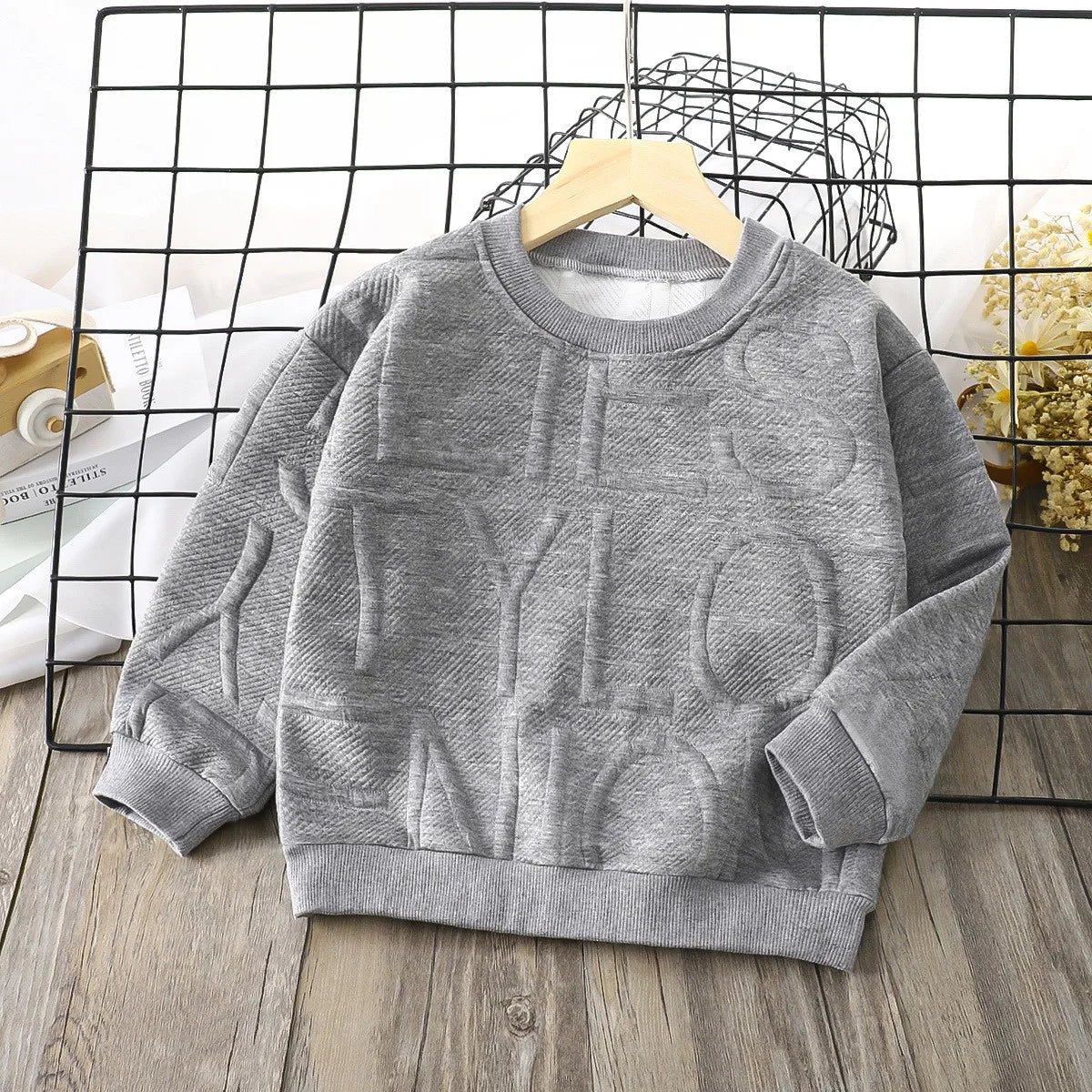 Saul Cotton Toddler Casual Pullover Sweater