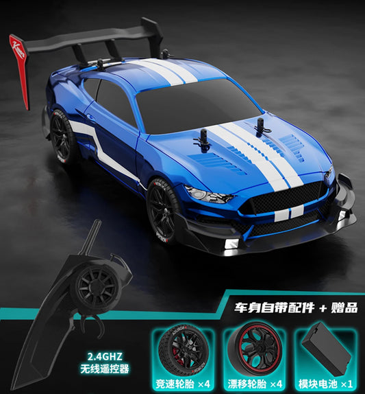 RTR MUSTANG 2.4G Drift Car 1:14 4WD Electric Remote Control Cars High Speed Racing Car