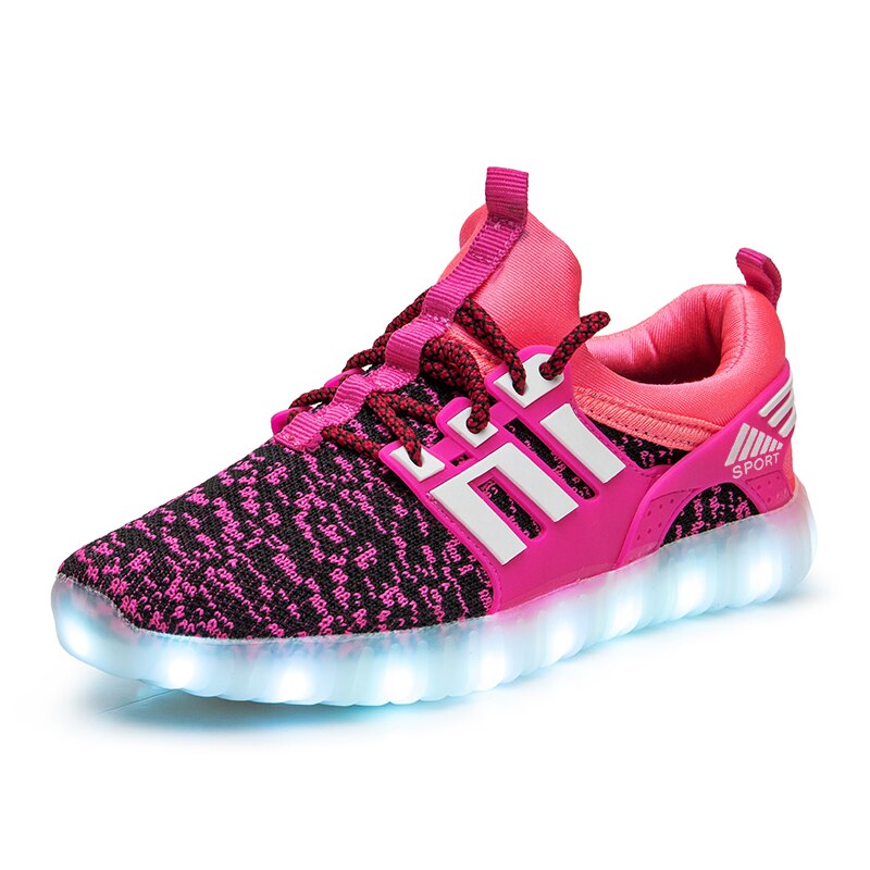 Luminous Kids Sneakers Boys Childre Flashing Shoes Childle Led - GuGuTon