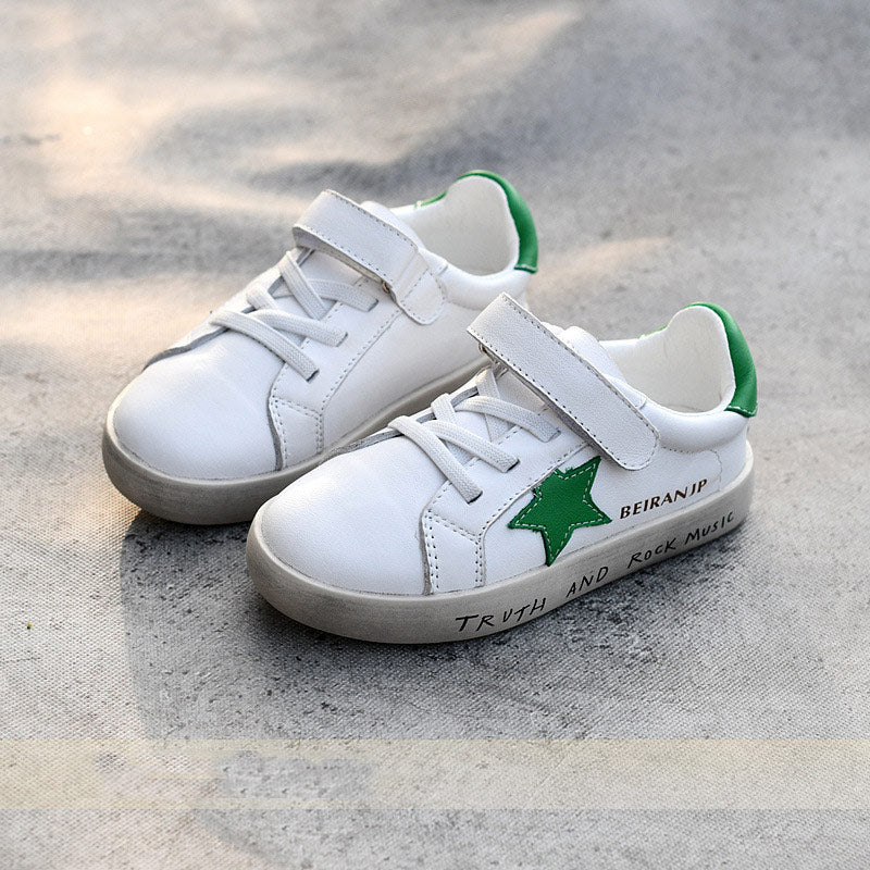Sneakers Boys Geniune Leather Soft Sole Casual Shoes Girls