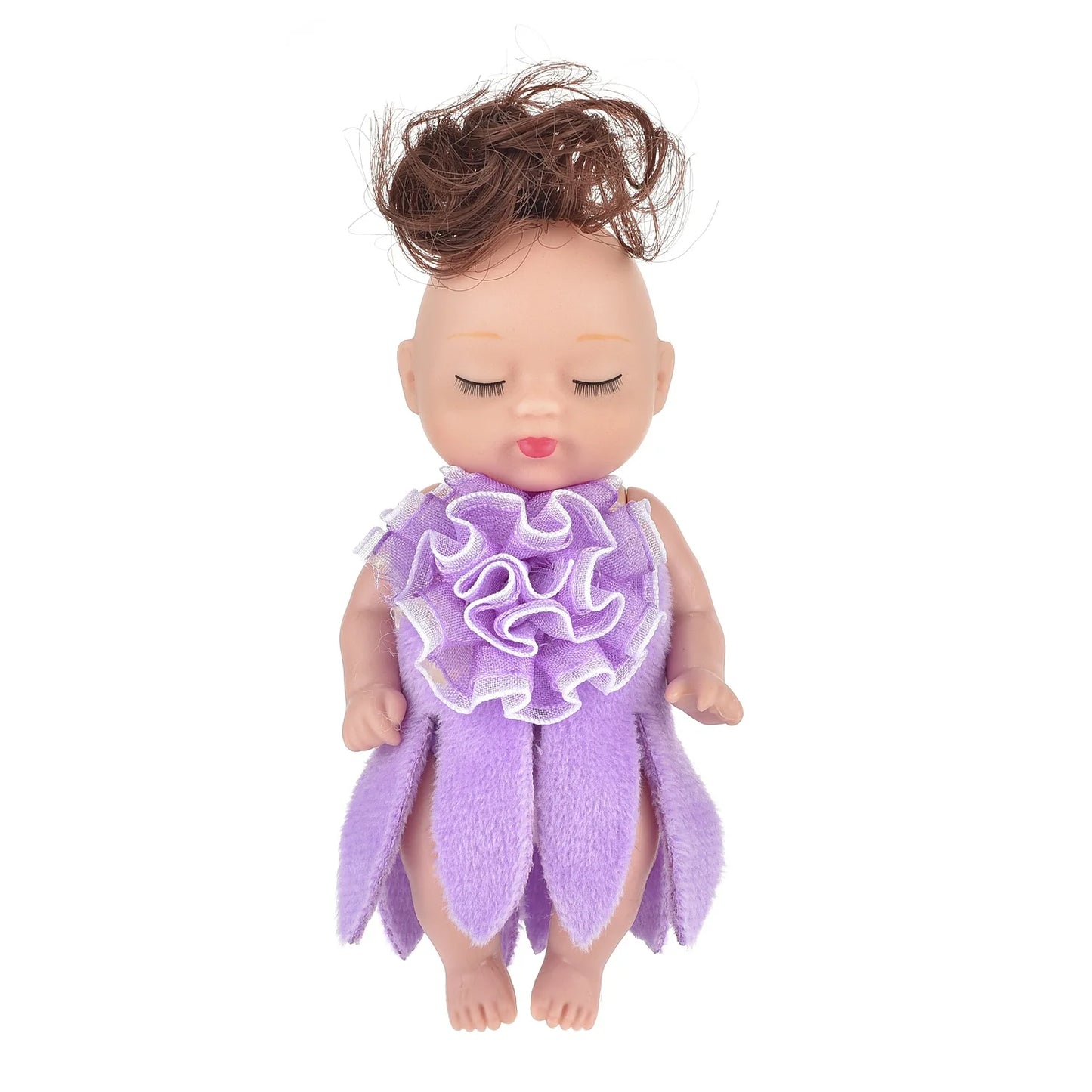 6 Pc Box Set Mini Baby Doll Easter Doll Tiny Reborn Cute Baby Doll Birthday Gift Set Girls Sleep BJD Doll Jungle Set