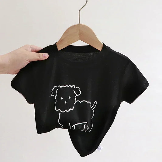 Gonzalo Short Sleeve Kids Casual T-shirts Tops