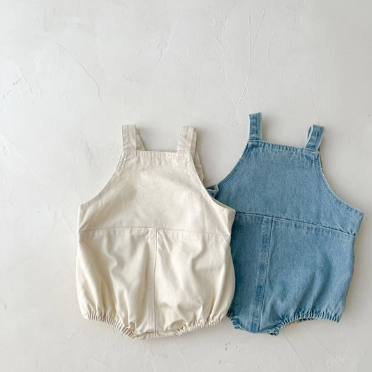 Front Pocket Baby Romper