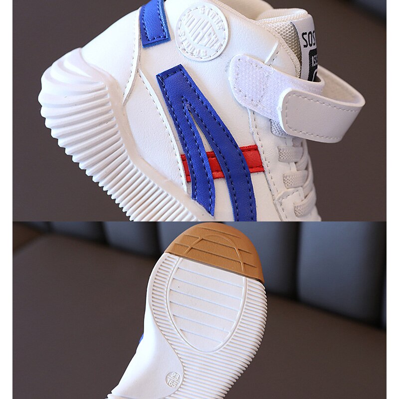 Autumn Middle Small White Shoes Boys Basketball - GuGuTon