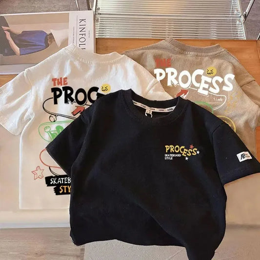 Erick Boys Summer Popular Cotton Tees - GuGuTon baby store - Baby Fashion - Toddlers Outfits - Babies Outfits - Toddler Clothes - Kids Clothing - Newborn Clothes - Newborn Wear - Kids Wear - Trending Clothes - Trending Outfits - Fall Fashion - Winter Fashion - Girls Clothes - Boys Clothes - Babies Wear - Kids Accessories - KidsWear - Summer Clothes - Summer Fashion - Summer Trend - Falls Sweaters - Tops - Bottom - Jeans - Blouse - Dresses - Newborn Dresses - Toys