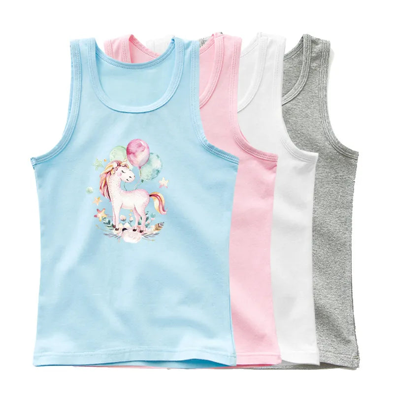 Chlóe Printed Kids Girls Summer Birthday Children Party Clothes