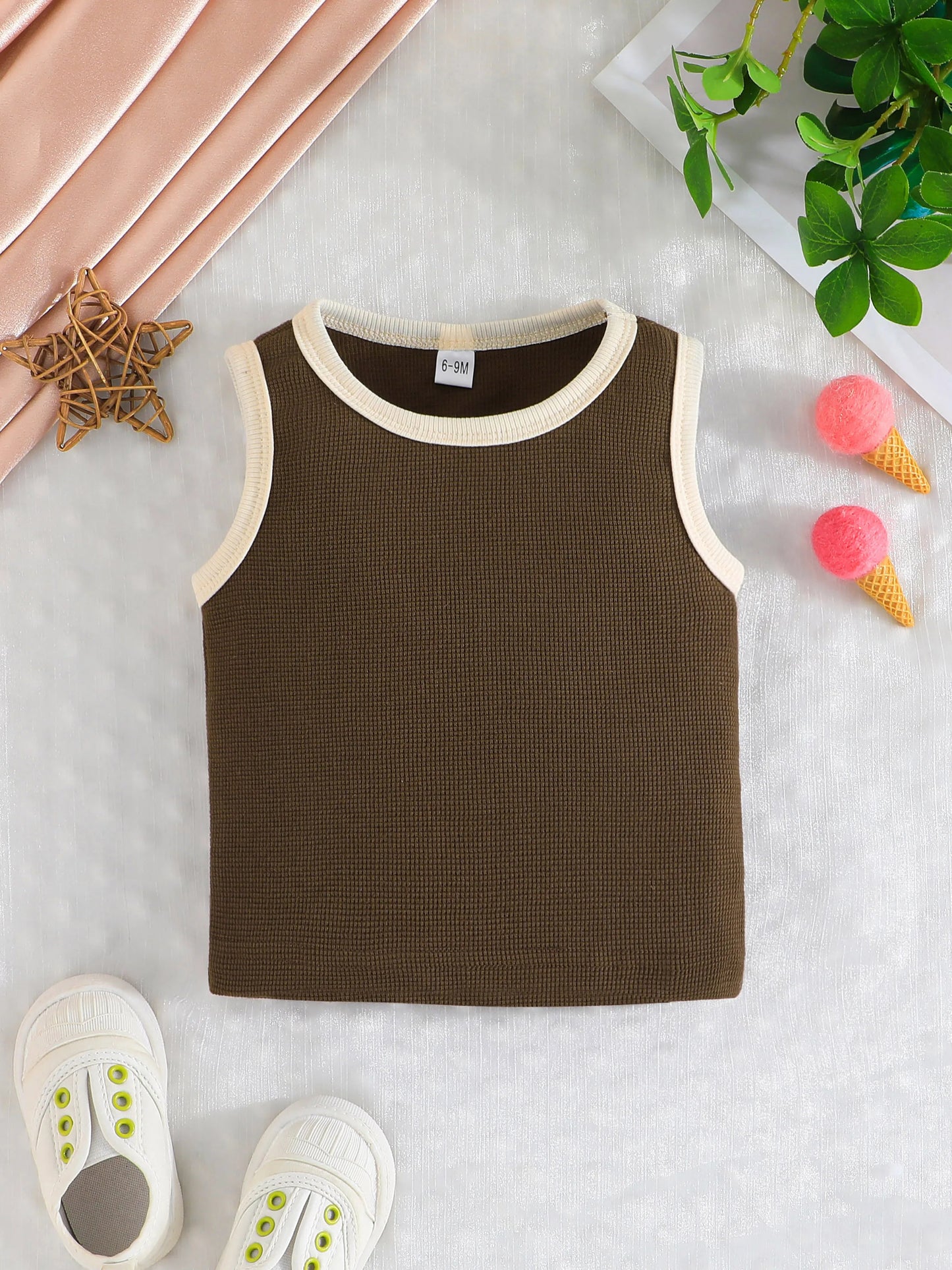 Patricio Sleeveless Breathable Cotton Children T-shirt