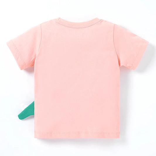 Saul Animal Dinosaur Cotton Tees - GuGuTon baby store - Baby Fashion - Toddlers Outfits - Babies Outfits - Toddler Clothes - Kids Clothing - Newborn Clothes - Newborn Wear - Kids Wear - Trending Clothes - Trending Outfits - Fall Fashion - Winter Fashion - Girls Clothes - Boys Clothes - Babies Wear - Kids Accessories - KidsWear - Summer Clothes - Summer Fashion - Summer Trend - Falls Sweaters - Tops - Bottom - Jeans - Blouse - Dresses - Newborn Dresses - Toys