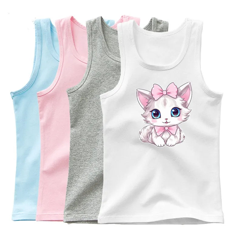 Chlóe Printed Kids Girls Summer Birthday Children Party Clothes