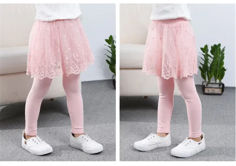 Annastacia Princess Baby Girls Leggings
