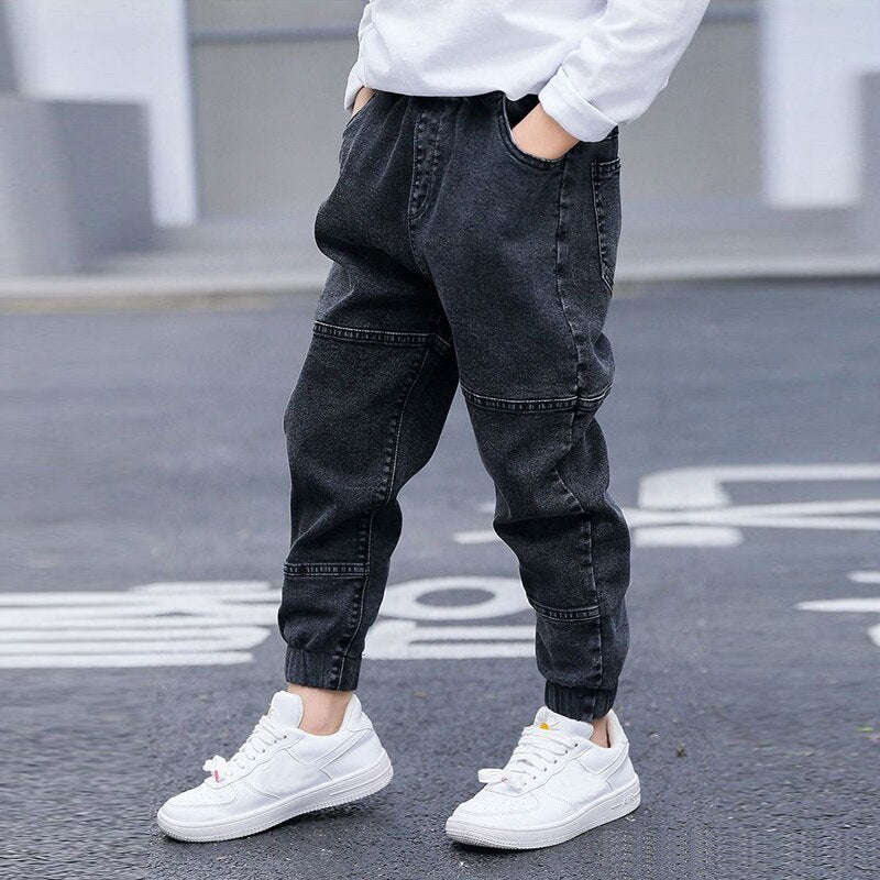 Skinny Kids Slim Boys Stretch Casual Child Clothes Pencil Pants