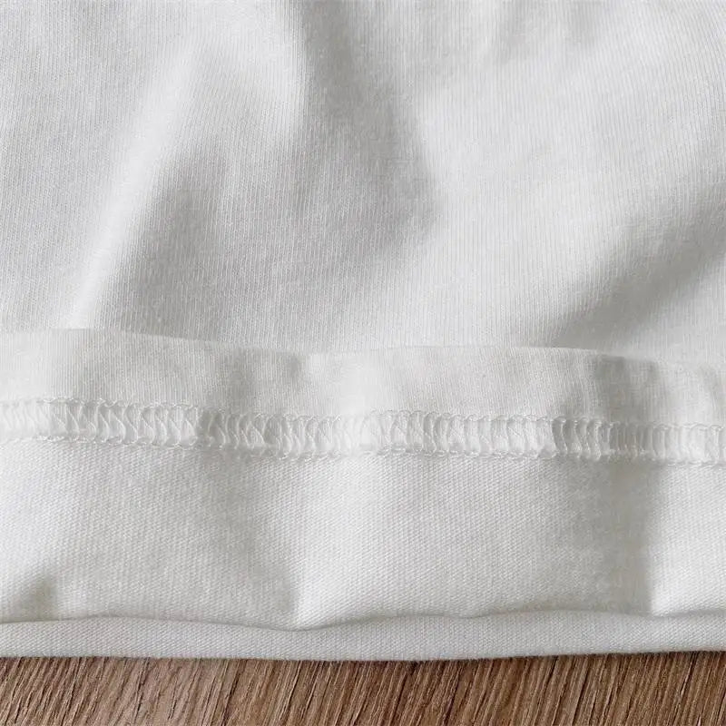 Gabriel Baby Loose Casual Tops Kid Cotton Tees