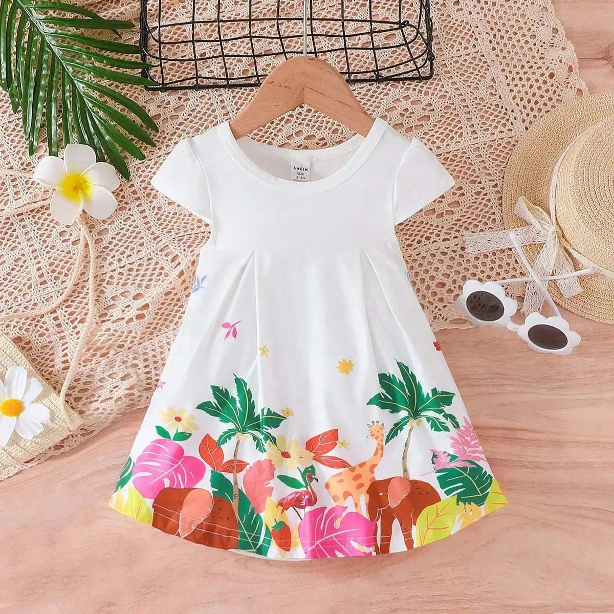 Victoria Summer Baby Girl's Dress for Outdoor Fun