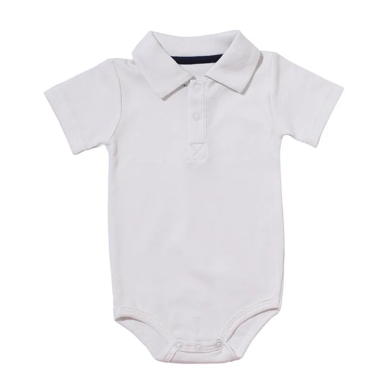 Neizer Boy Jumpsuit Collar Infant Clothes Baby Outfits