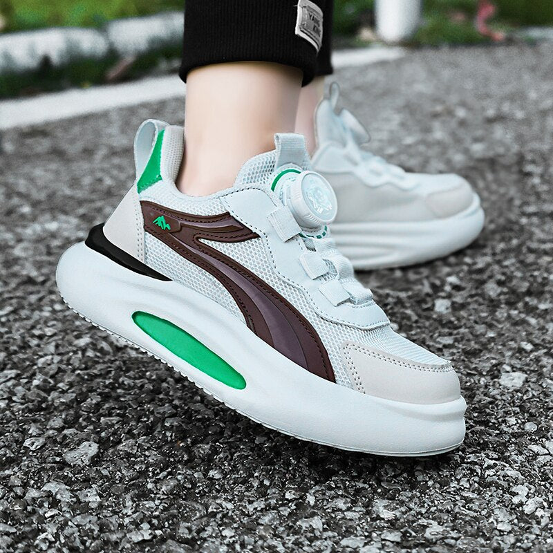 Shoes Boys Comfortable Children Sport Lacing Youth Brand