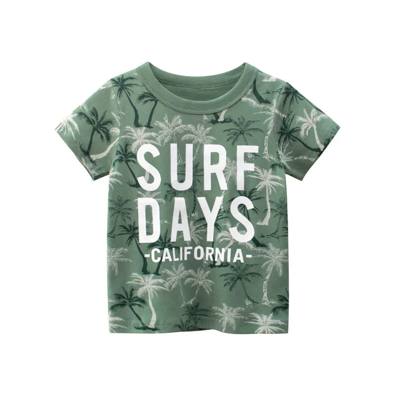 Mateo Cotton Short Sleeve Infant Tees
