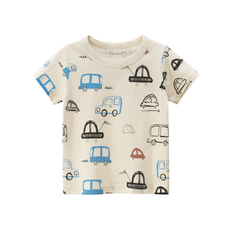 Jaimico for Kids Shirts Baby Sleeve Full Print Toddler Cotton - GuGuTon