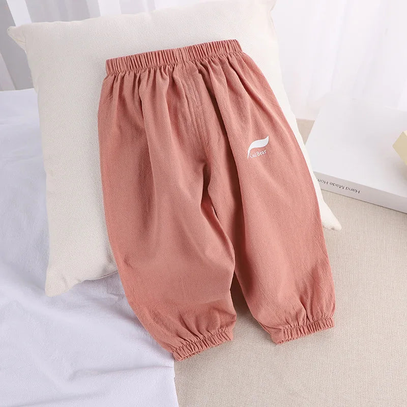 Iker Pants Summer Baby Air Conditioning Bloomers Boys